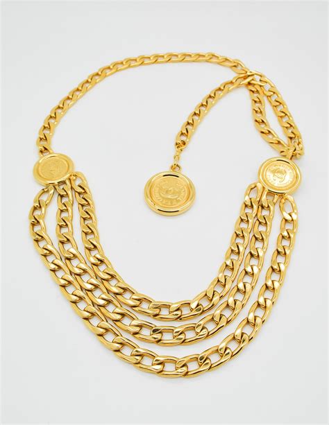 boy chanel gold chain|Chanel gold chain belt dupe.